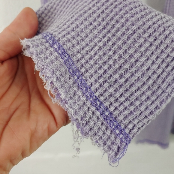 WILD FABLE WAFFLE KNIT 2 PIECE HOODED THERMAL WITH PANTS - Picture 15 of 16